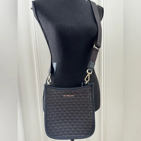 MZ WALLACE NEW MAGNET WOVEN BOX CROSSBODY BAG - Picture 16 of 16